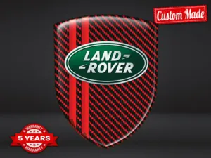 Land Rover Autocollant Bombé Qualité Pro Personnalisable Z